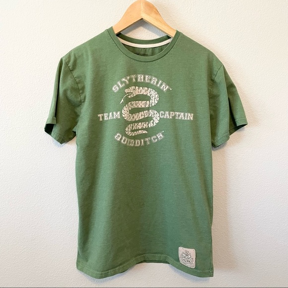 Wizarding World Of Harry Potter Slytherin Hogwarts House T Shirt - Picture 1 of 5
